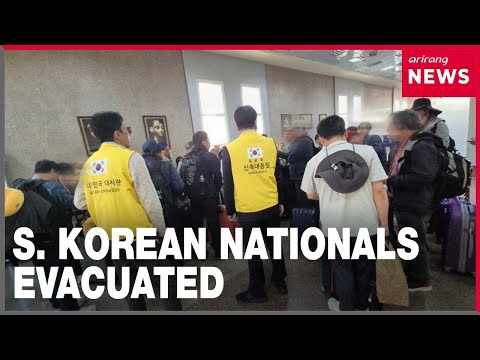 S. Korean nationals evacuated from Iran, Israel