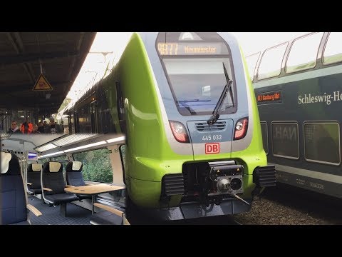 Twindexx Vario Doppelstocktriebwagen NAH.SH von DB Regio (BR 445): Vorstellung und Mitfahrt