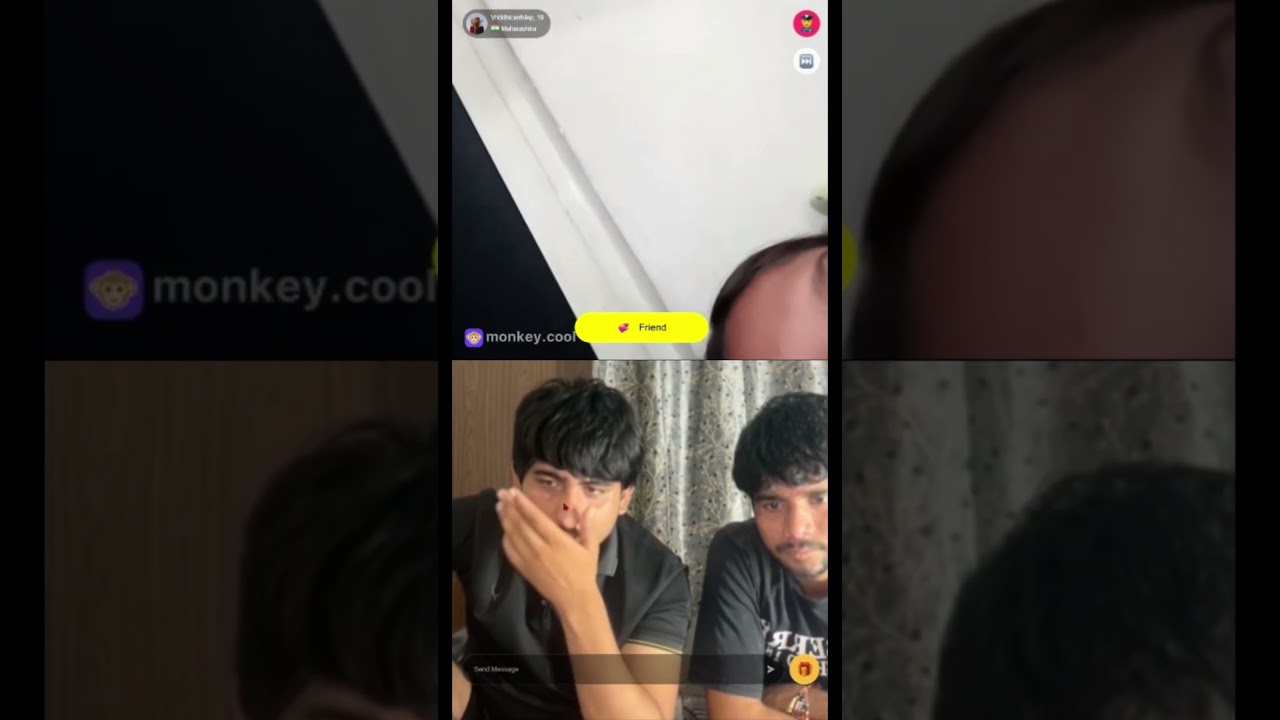 Wait for end 😂 #shortsfeed #funny #omegle