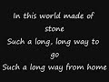 George Harrison - World of Stone (Lyrics)