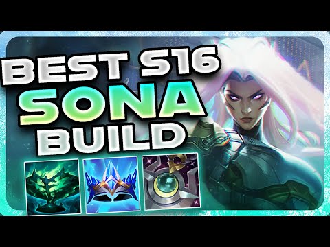 NEW SEASON 16 SONA BUILD! | League of Legends