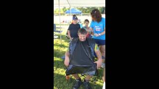preview picture of video '2012 Relay for Life Haircut Raffle'