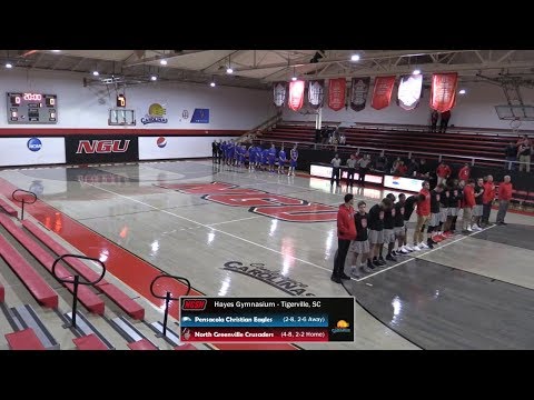 NGU Men's Basketball 2017-18 Highlights - North Greenville vs. Pensacola Christian