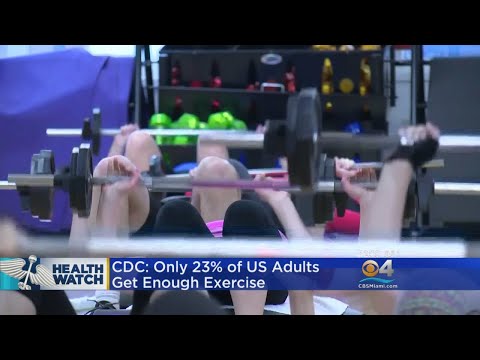 CDC: Only 23% of US Adults Get Enough Exercise