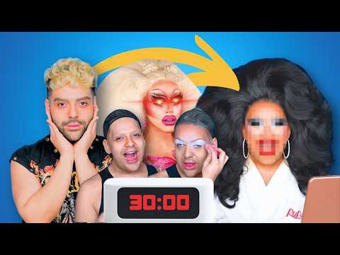 Trixie Mattel...You're DONE! (30 Minute Makeup Challenge)