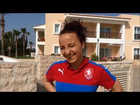 Interview with Petra Vystejnova the day after the first round and before the match against Slovakia