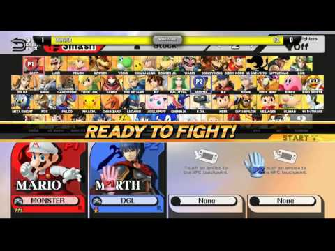 Sm4sh Singles - Monster_ vs. DGL Winners