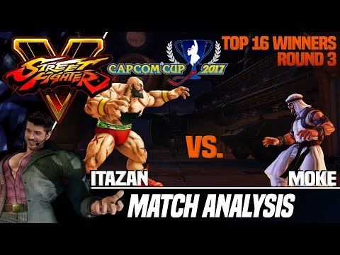 SFV Match Analysis: Capcom Cup 2017 TOP 16 - Itabashi Zangief vs. Moke