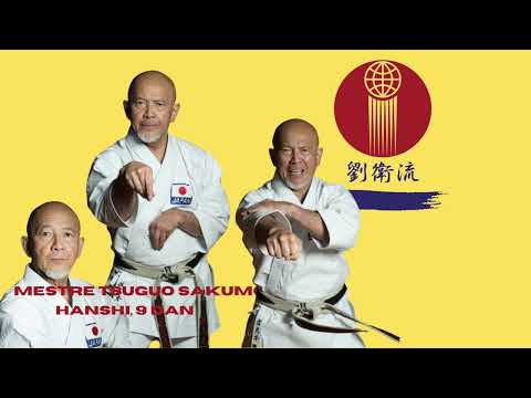 RYUEI-RYU: kata PAIKU by Mestre Tsuguo Sakumoto (9 dan Ryuei-ryu) - Tricampeão Mundial de Karate WKF