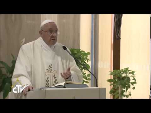 HOMILIA DO PAPA FRANCISCO - 23/09/2014 - Dublado pela Pascom Lapa