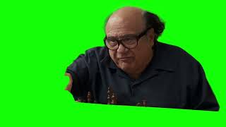 Frank Reynolds "don't mind my friend, he's schziophrenic" green screen