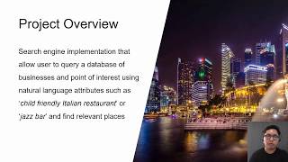 CS410 - Places Insight - Project Presentation