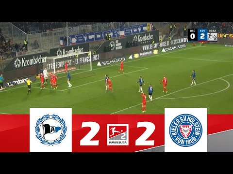 Arminia Bielefeld gegen Holstein Kiel [2-2] | 2. Bundesliga 2025/26 | Spielen Höhepunkte!