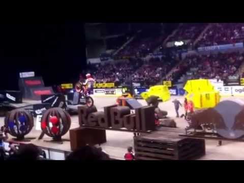 Toni Bou wins Sheffield indoor X Trial 2015