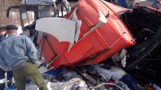 Accidents In Russia - Truck, Car Accidents - Crashes In Russia
