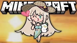 【MINECRAFT】 building my cozy summer home!
