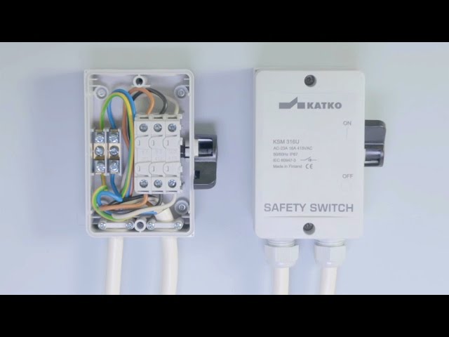 katko Safety switch ksm 316 m1 3x16a 400v 7,5kw