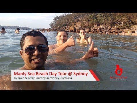 সিডনির সমুদ্র সৈকতে একদিন  - Day Tour to Manly Sea Beach @ Sydney