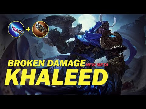 KHALEED BEST BUILD 2023 | KHALEED NEW META BUILD | KHALEED BROKEN DAMAGE