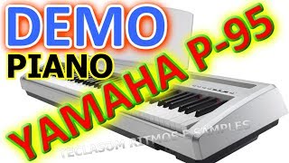 Video thumbnail for Piano Digital Yamaha  P-95 DEMO by TECLASOM Ritmos e samples