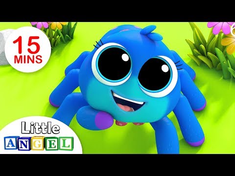 A Dona Aranha e mais clássicos infantis! | Little Angel Português