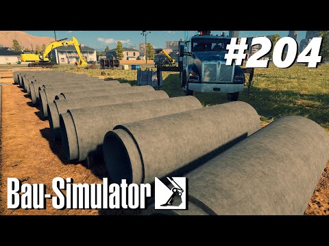 Bau Simulator #204 - Kanalarbeiten!