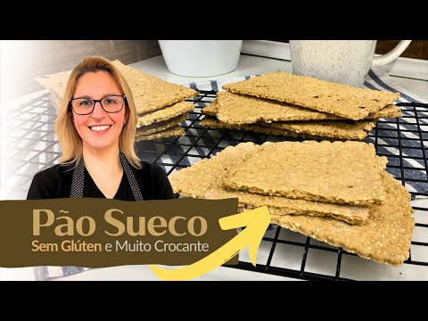Pão Sueco | RECEITA SEM GLÚTEN e LACTOSE | Chef Sandra Freitas