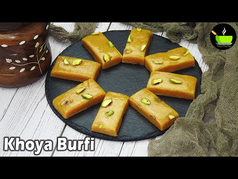 Quick & Easy Barfi Recipe | Khoya Burfi | Mawa Burfi | Instant Sweets Recipe | Mawa Ki Barfi |Sweets