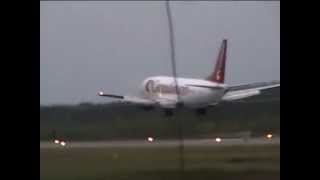 preview picture of video 'Corendon airlines Boeing 737 landing at Joensuu airport'