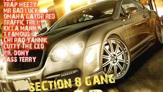 Section 8 Gang - Red Bandanna Feat Mr Bad Luck &amp; Traffic Trill - Trap Masterminds Vol1 OMAHA NE RAP