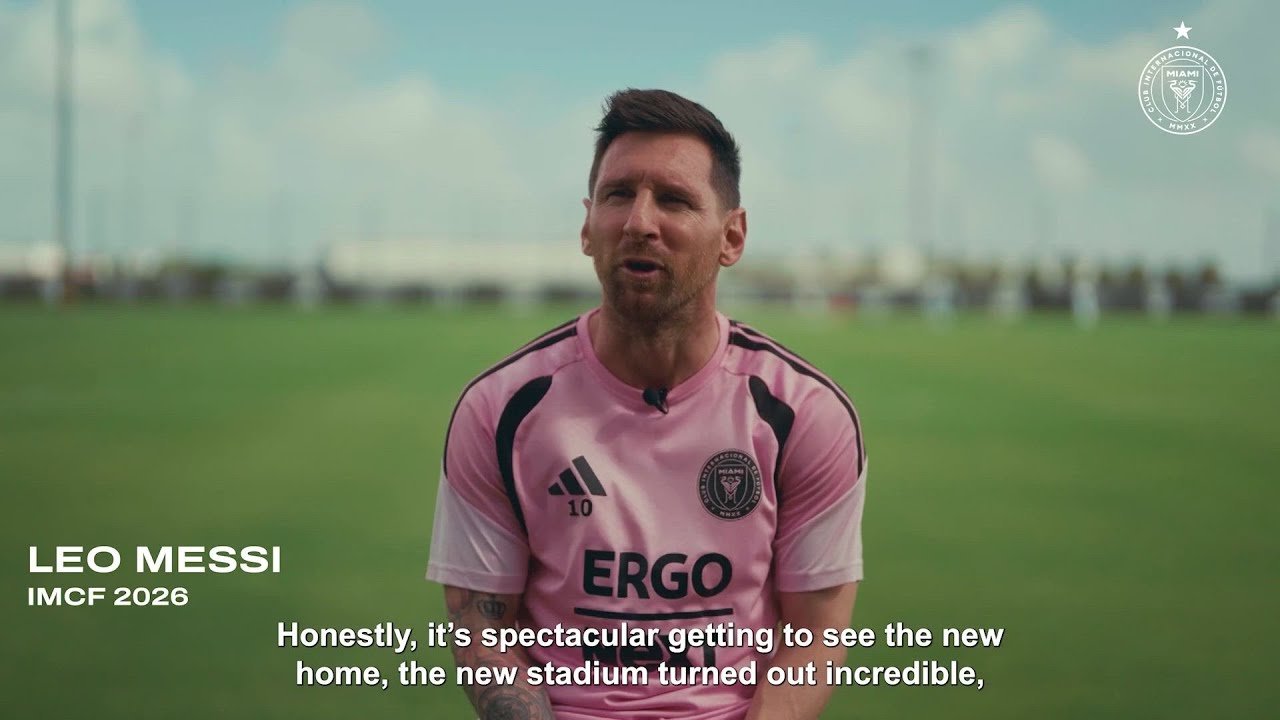 ¡MESSI alucina con el NUEVO ESTADIO del INTER MIAMI y está desenado jugar! ¡