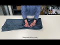 How to fold The New Raincoat