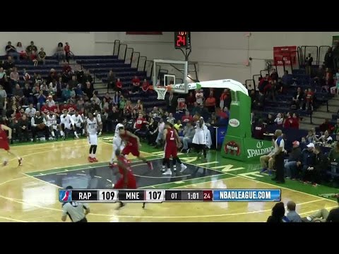 Michale Kyser posts 10 points & 14 rebounds vs. the Red Claws, 3/20/2016