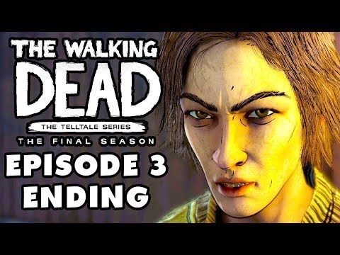 Walking Dead Episode 3 | She's Lying AJ Shoot Her - Ending