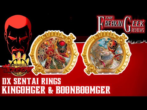 Gozyuger DX SENTAI RINGS KINGOHGER & BOONBOOMGER: EmGo's Super Sentai Reviews N' Stuff