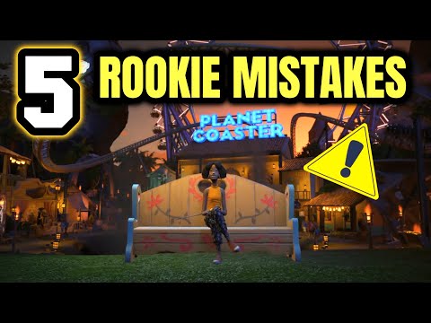 5 MISTAKES to AVOID when going for REALISM on PLANET COASTER!