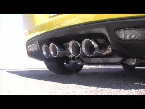 2010 Corvette C6Z06 Burnout - Exhaust by Stainless Works
