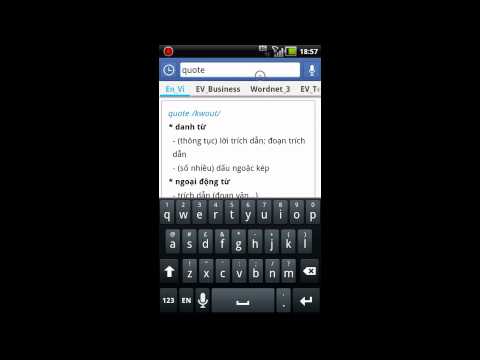 Rapidict - Từ điển đa ngôn ngữ Video