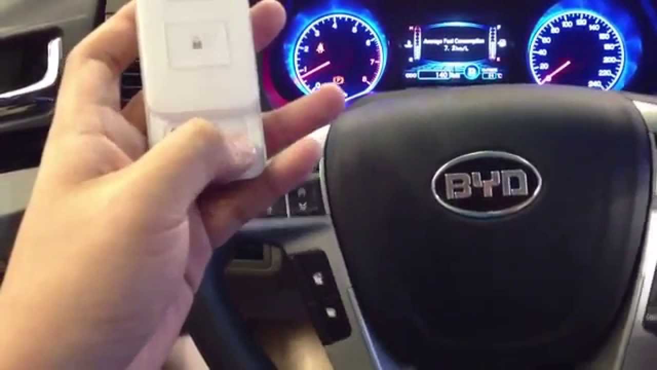 BYD F5 remote