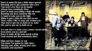 The Cox Family - You&#39;ve Got Me To Hold On To Baby