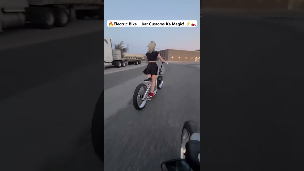 ⚡ Jrat Customs Electric Bike – Style Aur Power Ka Perfect Blend! 🔥 #viral#ytshorts