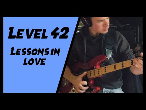Bass cover / Level 42 - Lessons in love