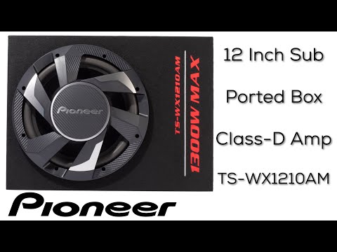 Pioneer TS-WX1210AM (Like New (Open Box))-video