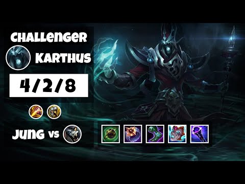 Karthus Jungle S11 11.6 Challenger Replay (4/2/8) - EU