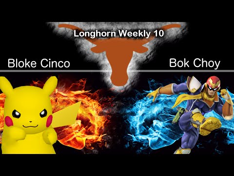 Longhorn Weekly 10 - Bloke Cinco (Pika) vs Bok Choy (Falcon)