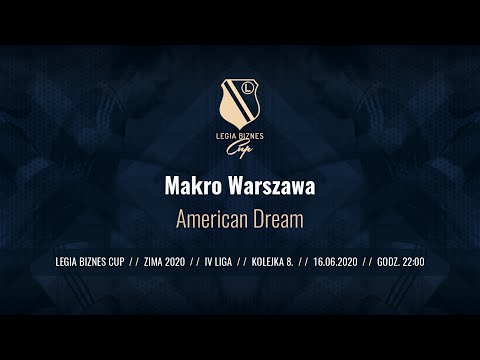 Skrót spotkania Makro Warszawa - American Dream ( Legia Biznes Cup Zima 2020 )