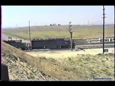 Classic Railroad Series 480 - SP at West Colton June 9, 1988