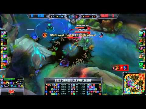 EDG Deft Jinx VS OMG Uzi Corki Game 2 Highlights   2015 Spring LPL W6D1 ATPWorldTour LOL