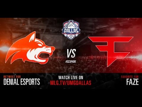 Denial vs FaZe UMG Dallas 2015 finale Winner Bracket