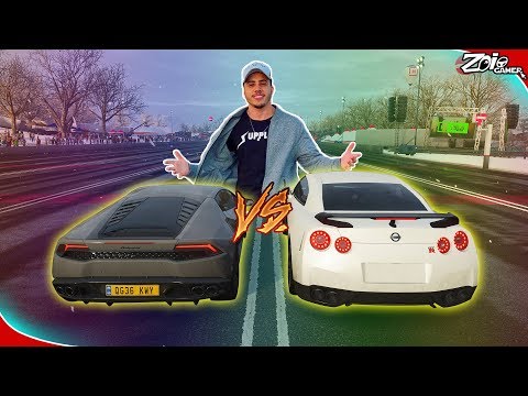 GREG FERREIRA VS GREG FERREIRA - Lamborghini Huracan VS Nissan GT-R - Forza Horizon 4